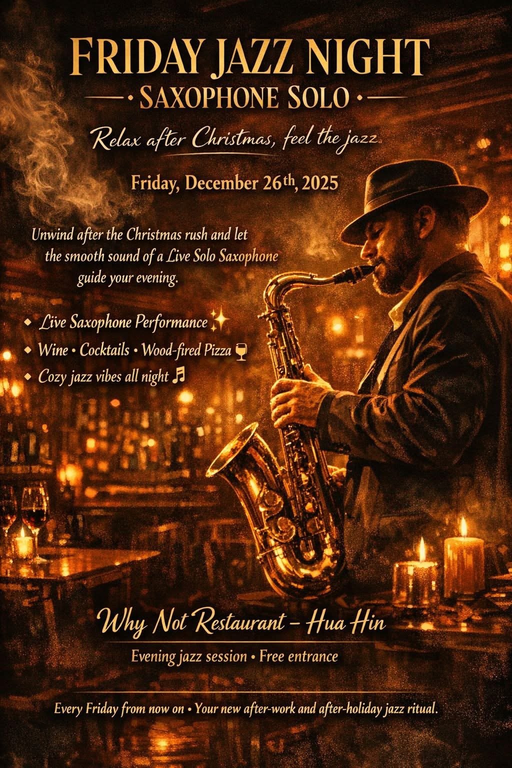 why not restaurant Hua Hin