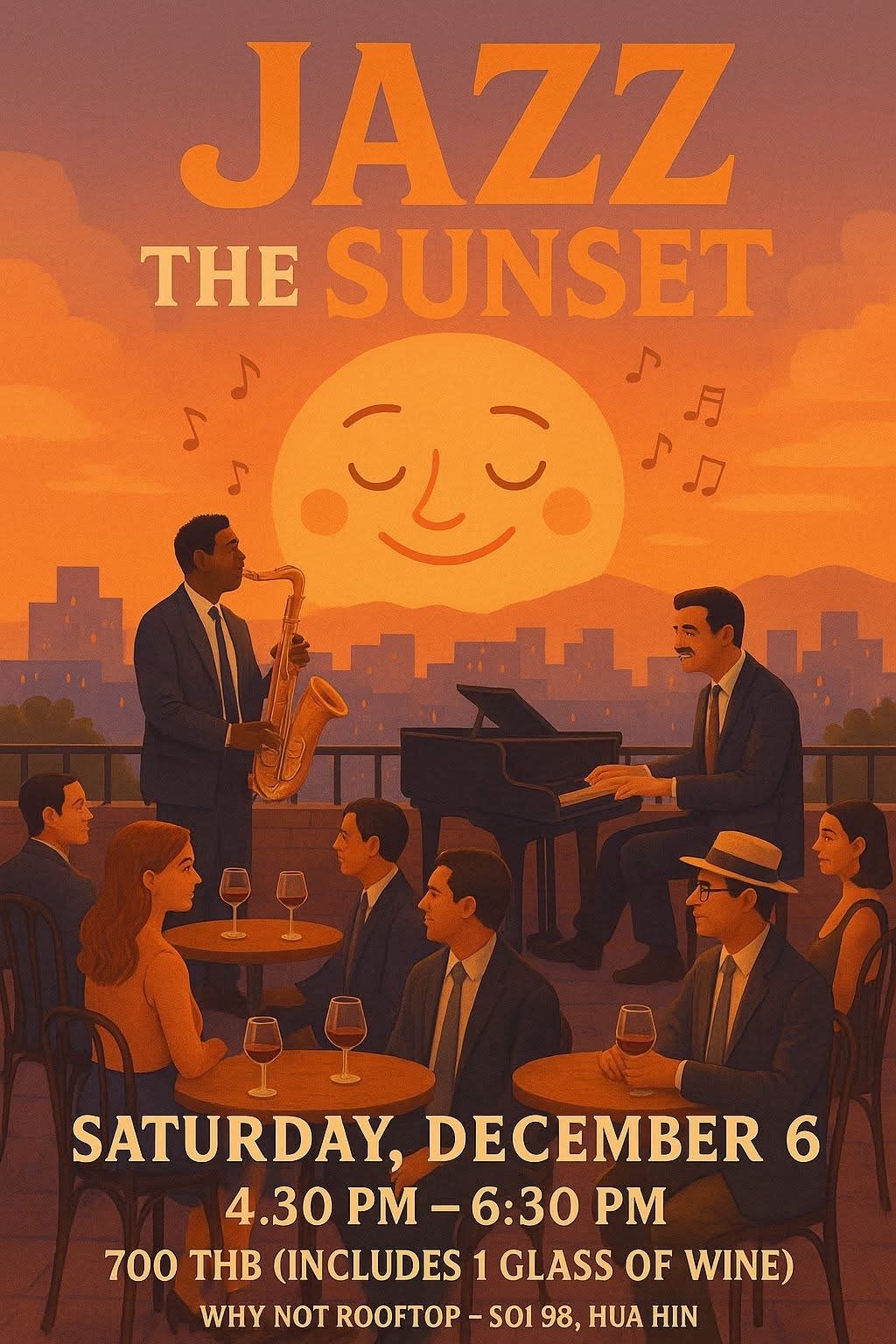 jazz the sunset